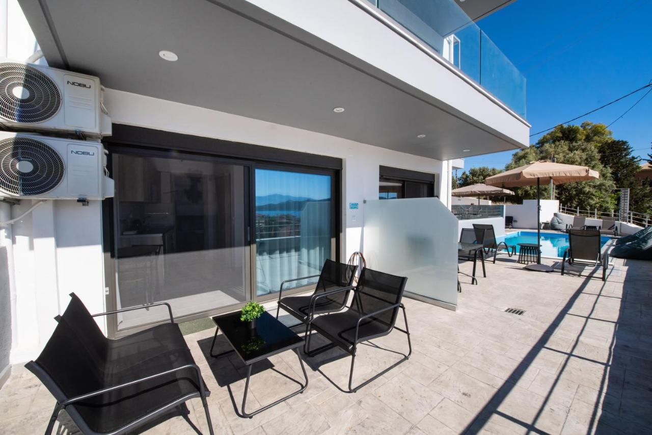 Angelica'S And Irene'S Design Apartments Swimming Pool Nikiana Extérieur photo